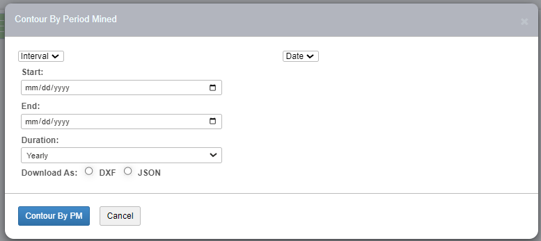 Contour By PM - Interval Input (Date)
