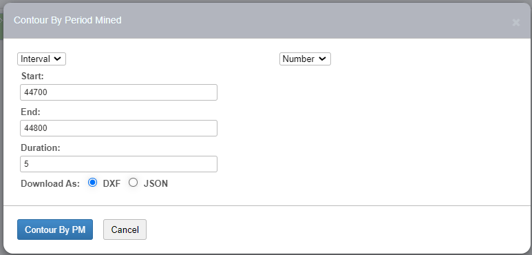 Contour By PM - Interval Input (Number)