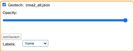 Geotech Layer Window