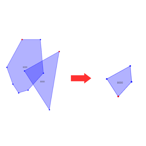 Intersect Polygon Example