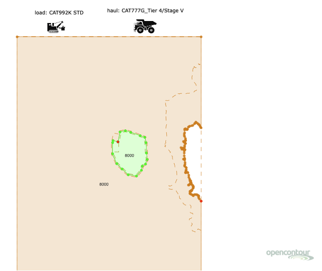 Load Haul Features Window